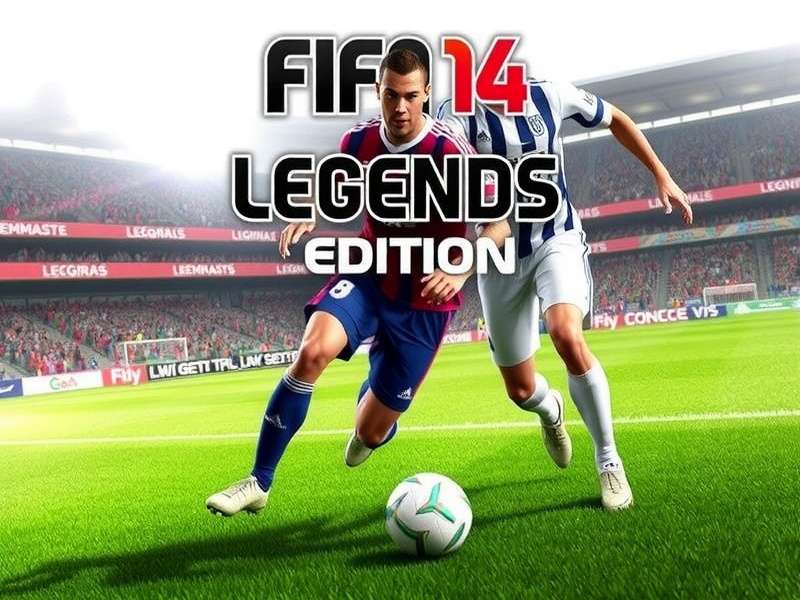 Intense Match Action in FIFA 14 Legends Edition FIFA 14 Legends Edition Gameplay